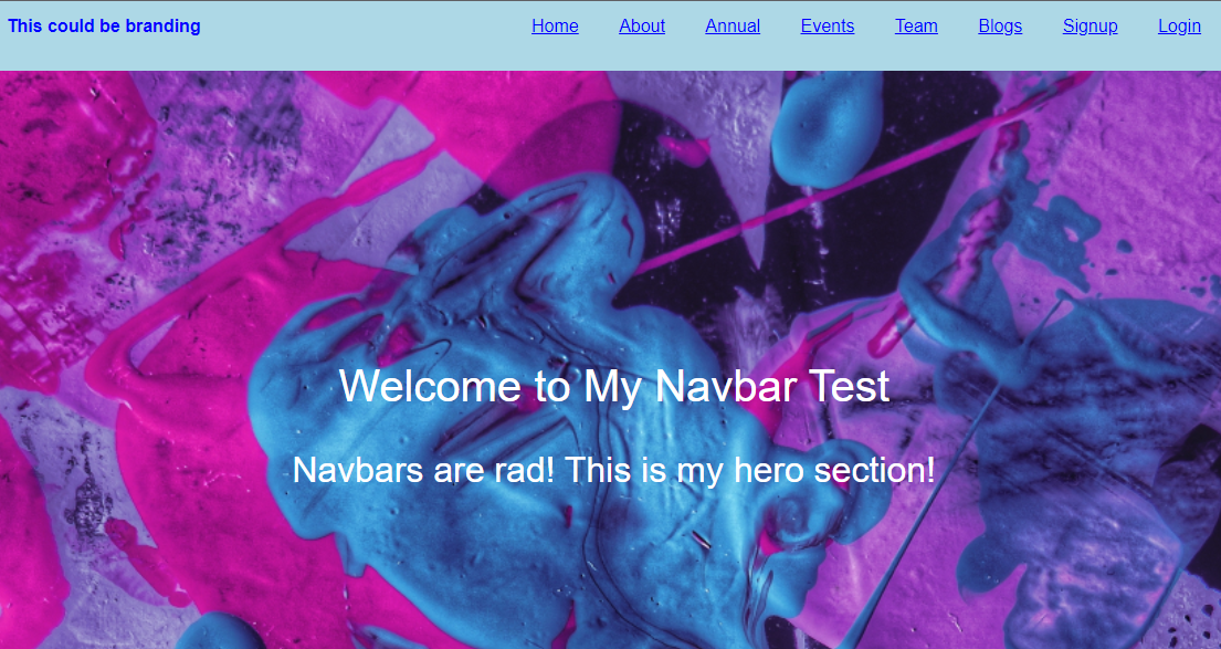 React Navbar